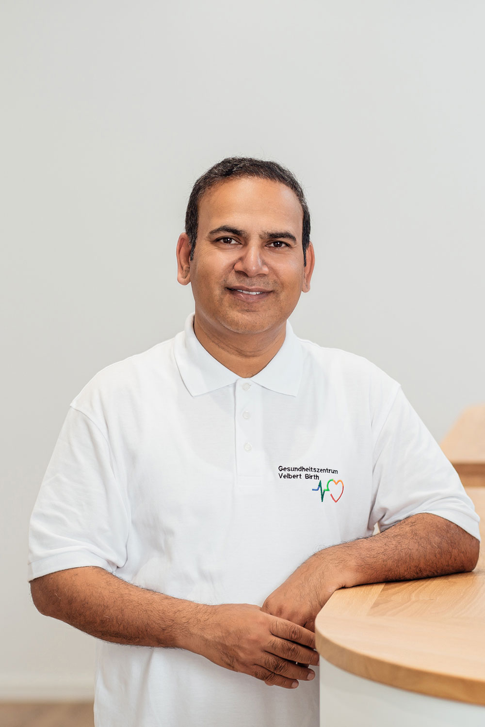 Dr. Khan im Gespräch